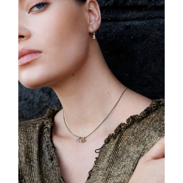 Marie Laure Chamorel auksuoto sidabro kaklo papuošalas 